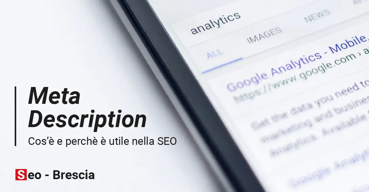 Meta Description: cos'è e perché è utile nel SEO